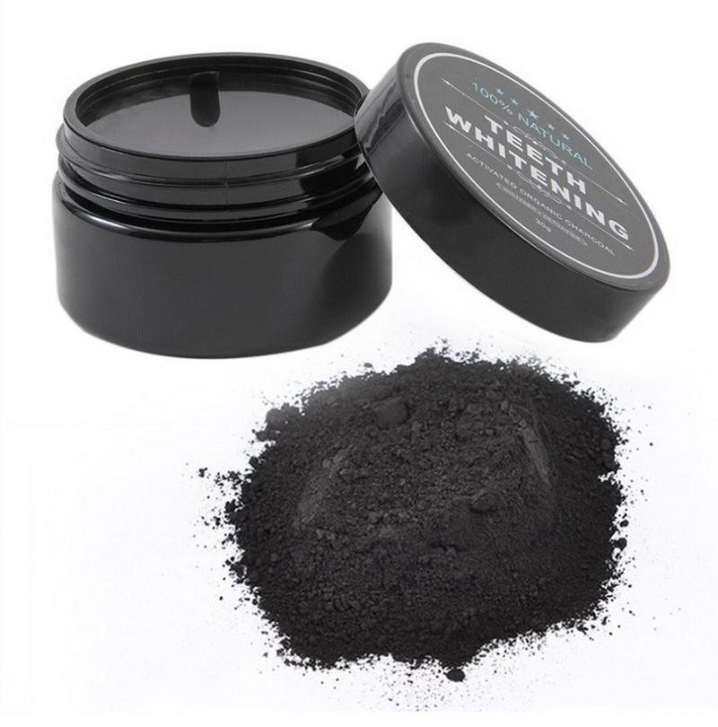 Wholesale Custom Logo Organic Toothpaste  30g Charcoal Teeth Whitening Powder Dental Charcoal