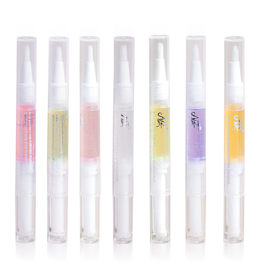 High Quality  Custom Cuticle Oil Pen 15 Different Flavors Cuticle Revitalizer Oil Pen Nail Care