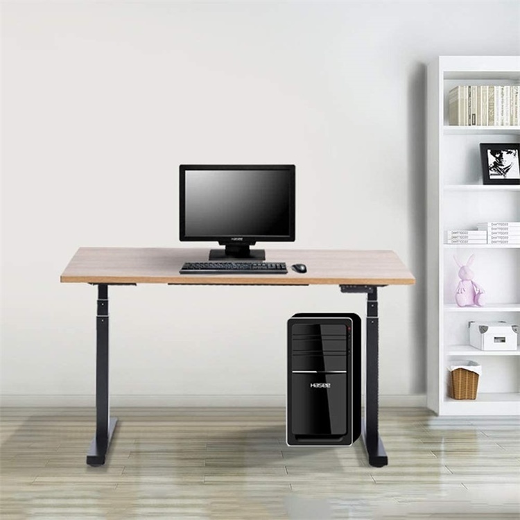 High Quality Ergonomic Modern Office computer table sit stand desk Single Motor Standing Desk Electric Height Adjustable Desk