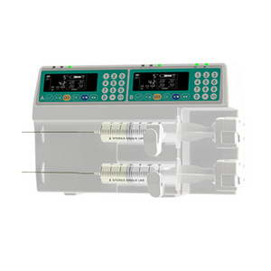 Dual Channel Syringe Pump Injection Pump Hospital Equipment