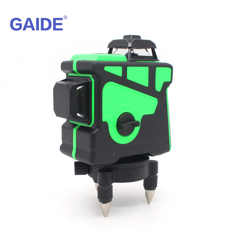 GAIDE green 6 points automatic cross-line laser level manufacturers prices