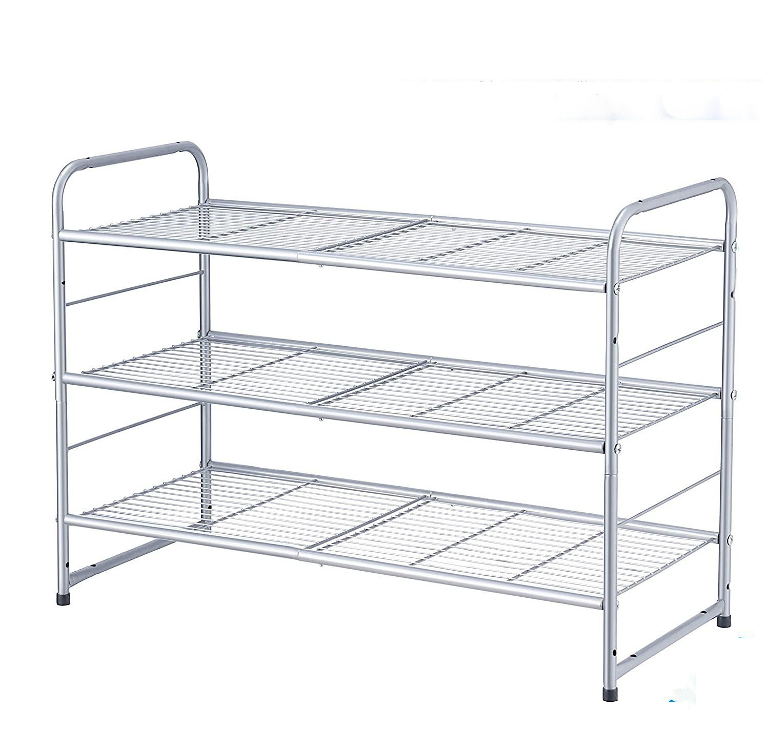 Hot Sale Three Tier Metal Shoe Rack, Customizable Storage Rack