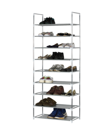 Customizable metal shoe rack storage rack, multi-layer living room shoe rack home shoe cabinet