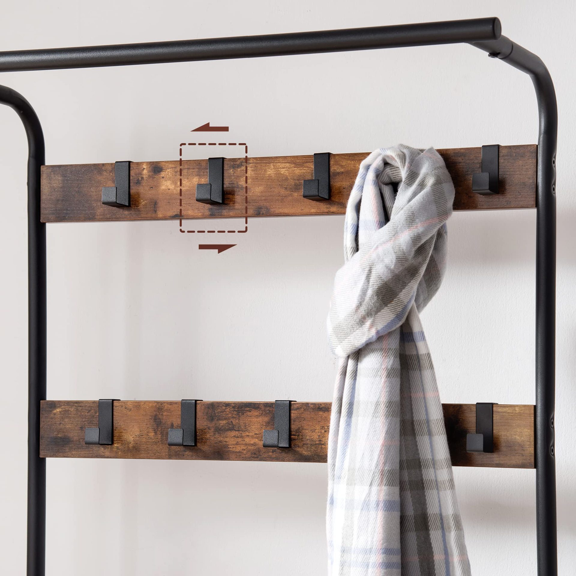 Modern simple floor-to-ceiling clothing and hat shelf drying hanger simple shoe rack modern storage racks