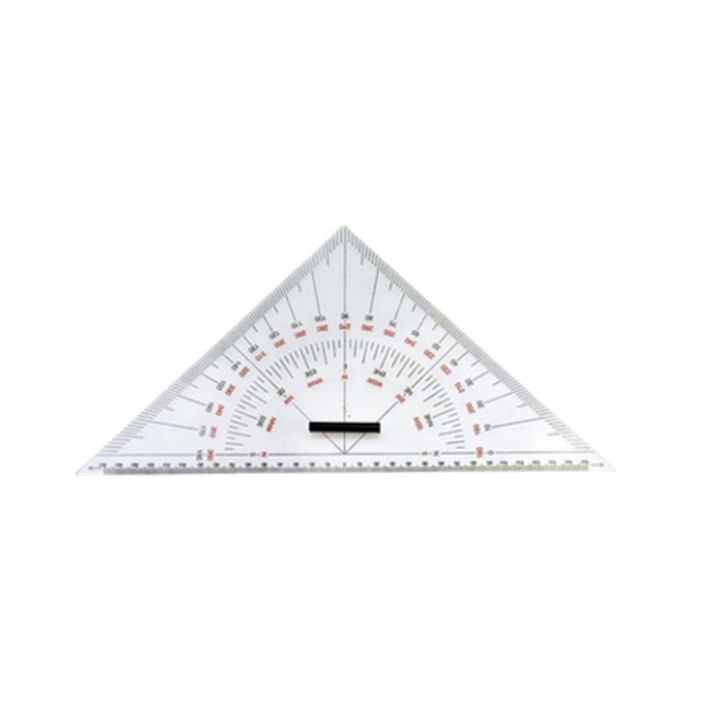 Marine Navigation Protractor Triangle With Handle