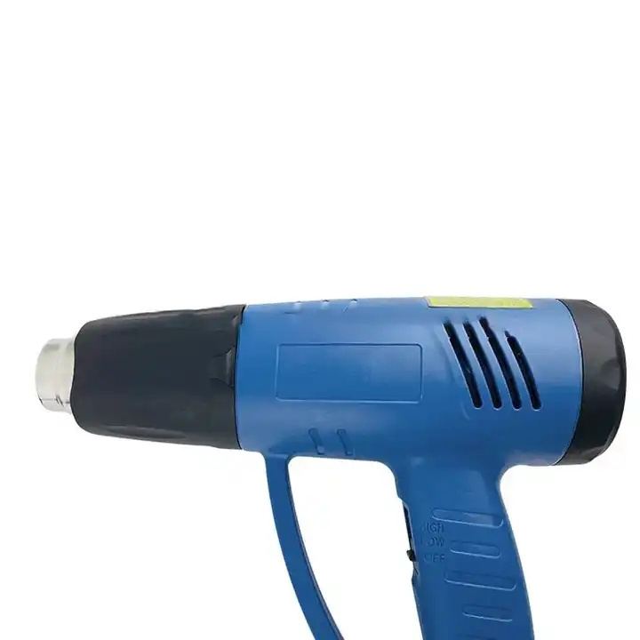 NanTong GuangChen 2000W Double Heating Core Variable Two Kind Thermostatic Heat Gun Hot Air Gun with LCD Screen Digital Display