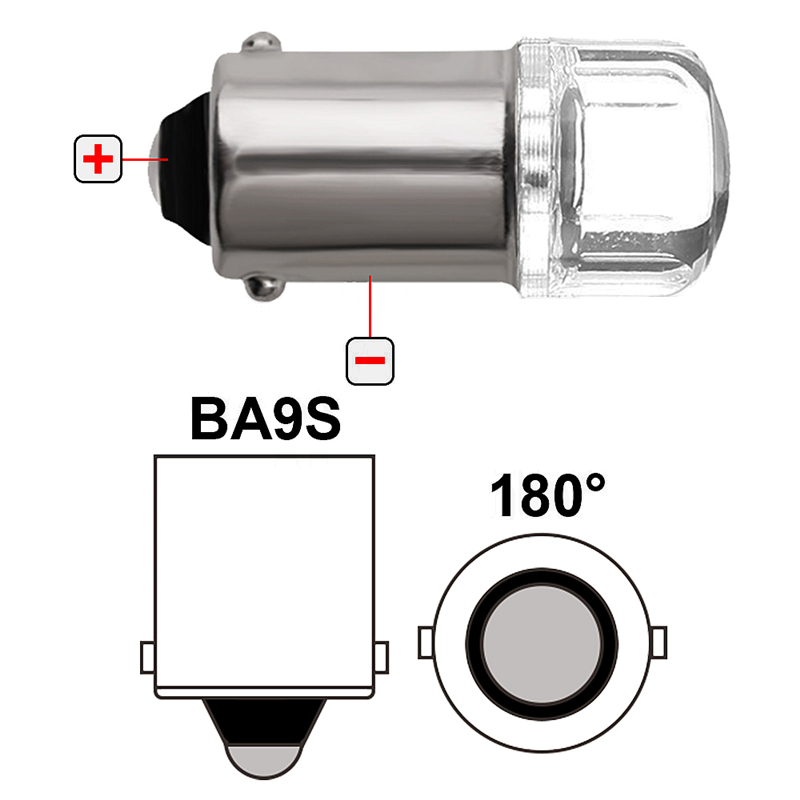 DC12V 12913 12910 12929 Reading Clearance Bulb Lamp T2W T3W H5W interior Car LED License Plate light BA9S T4W LED Car light bulb