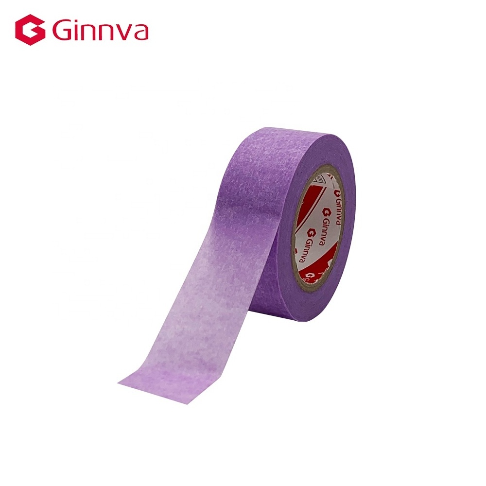 Customized colorful  rice paper masking tape for house painting