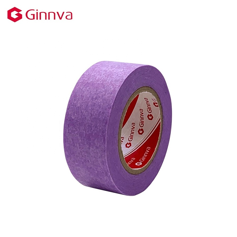 Customized colorful  rice paper masking tape for house painting