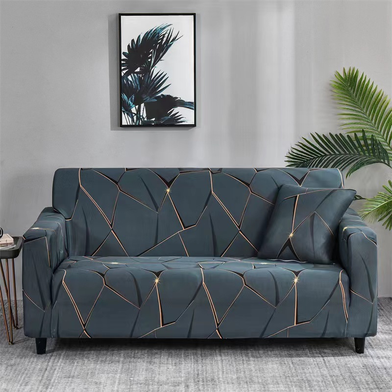 Hot selling modern design printed sofa cover set 1 2 3 seater all inclusive elastic covers for sofa slipcovers