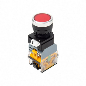 LA38 series dia 22mm illuminated type waterproof push button switch