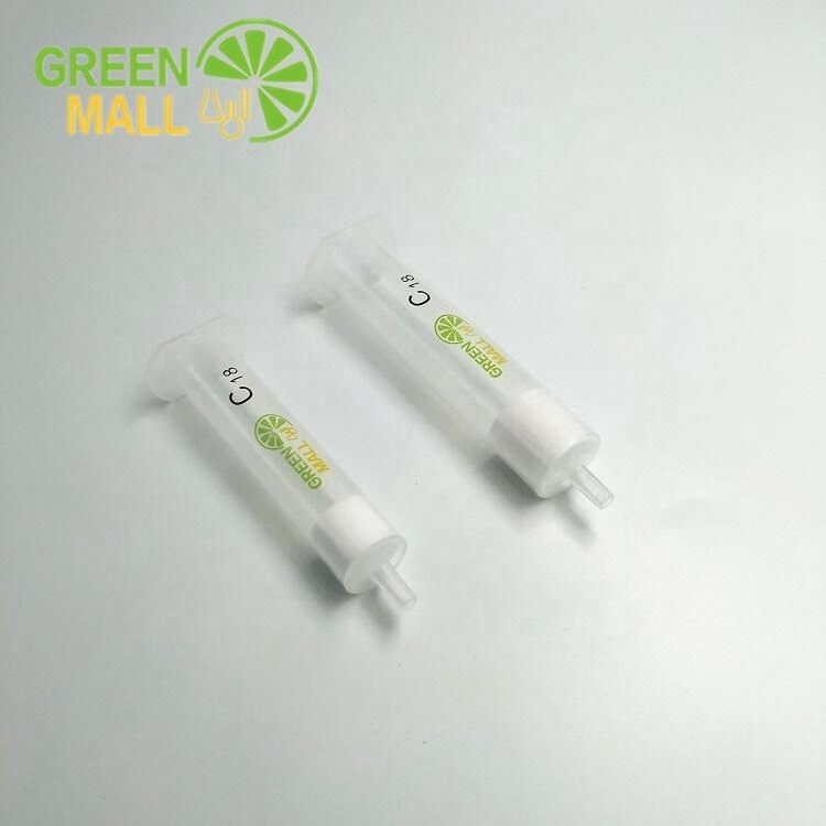 C18 500mg 6ml endcaped Solid Phase Extraction cartridge Pesticide residue testing SPE Column