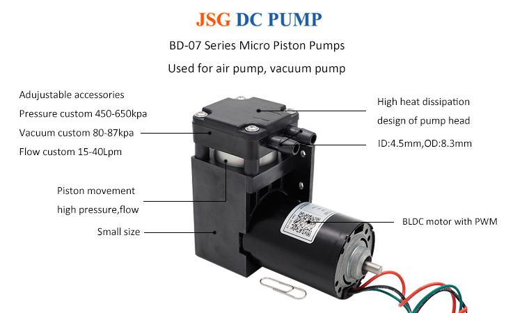 35L/min -85KPA Micro Vacuum Pumps With Long Life Brushless Motor For Vacuum Lifters And Handling Devices KNF