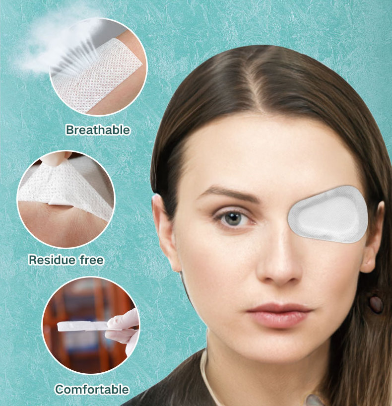 Medical Wound Care   Disposable Dressing Patch Medical Sterile Gauze Eye Pad