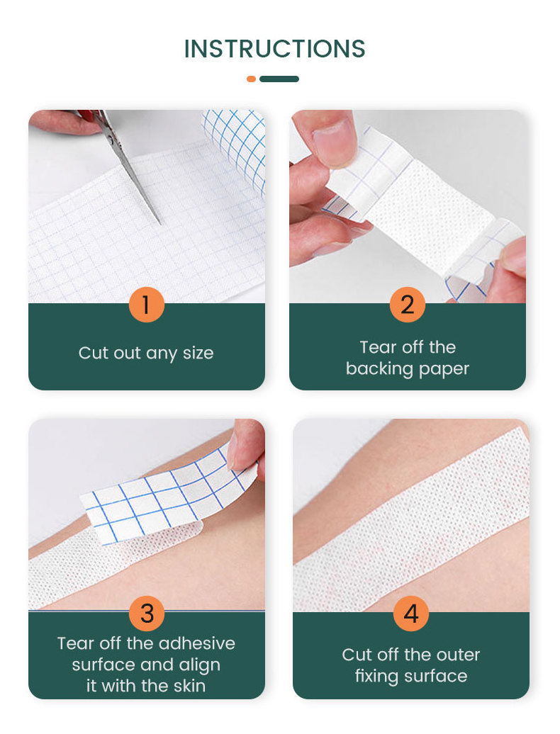 Medical Supply Surgical Products  Medical Adhesives Surgical Fixation Wound Dressing  Non Woven Tape