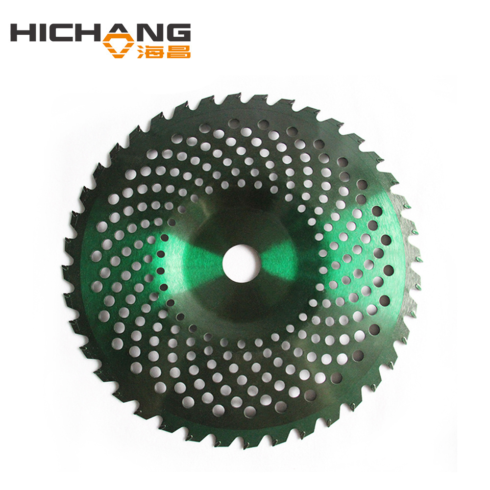 multi-blade Latest product 2022 255mm garden work grass cutting tool hot sale TCT saw blade for grass