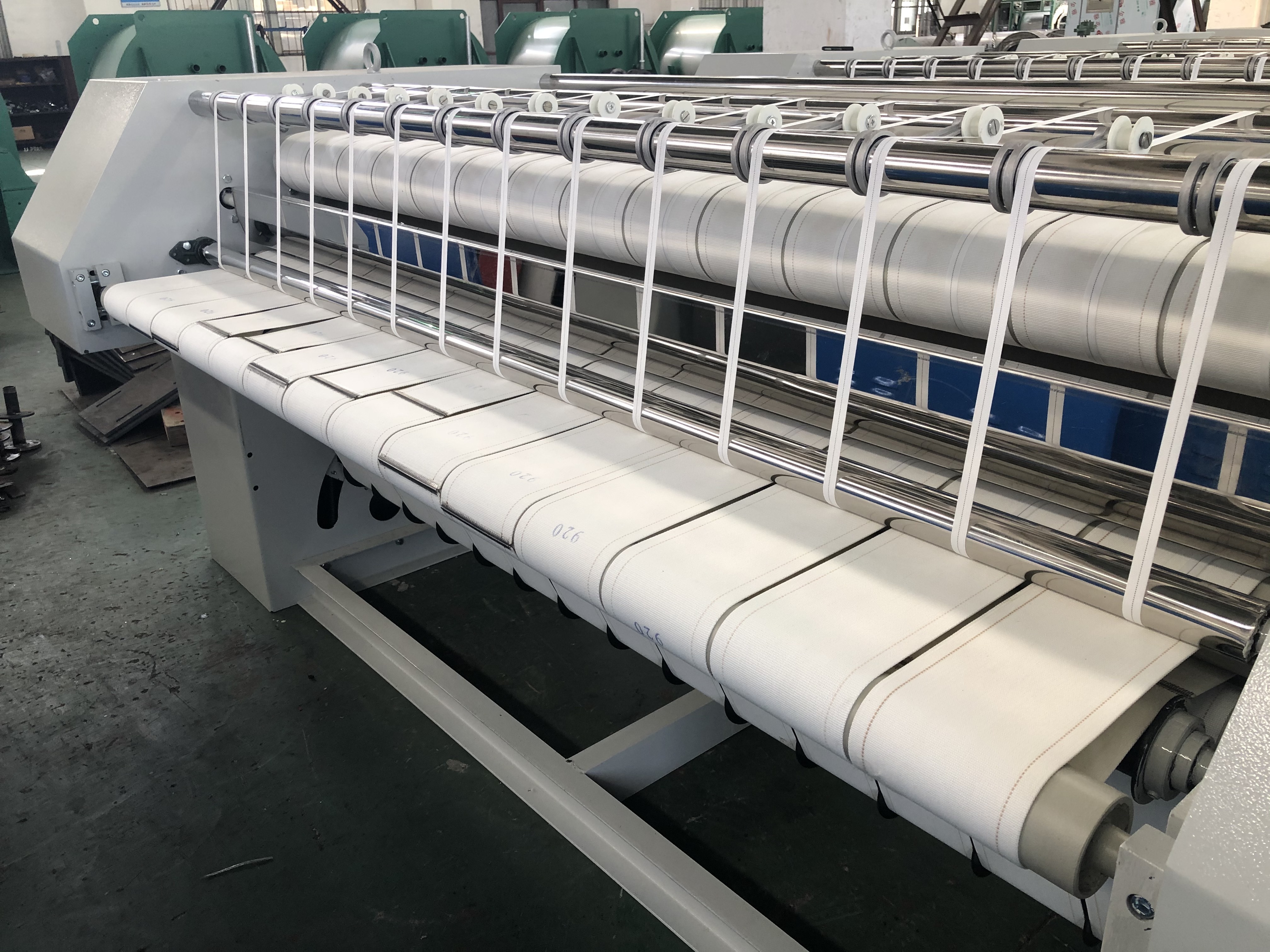 Steam 2800mm roller ironing machine for bed sheet&fabrics