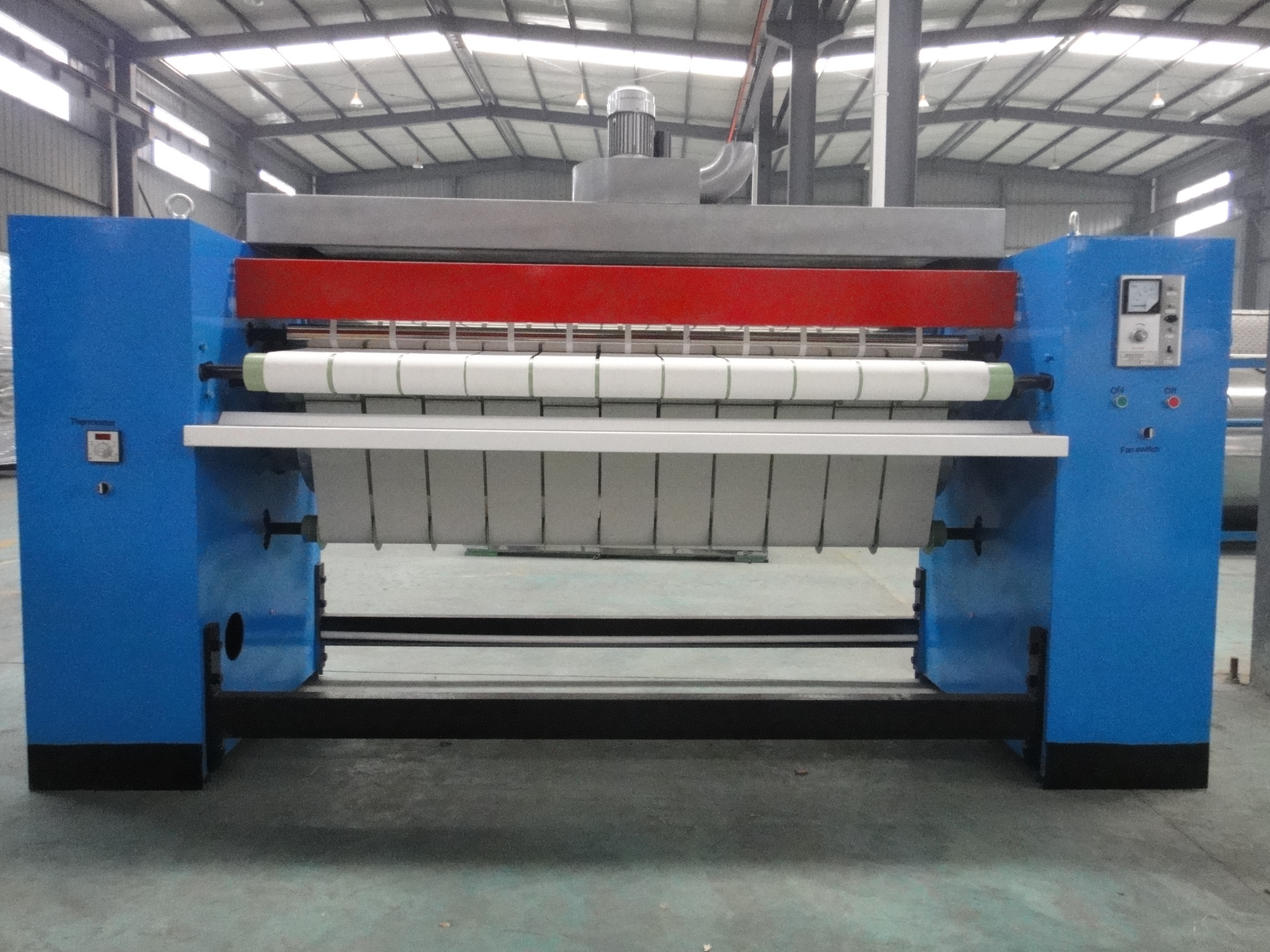 Steam 2800mm Roller Ironing Machine for fabric