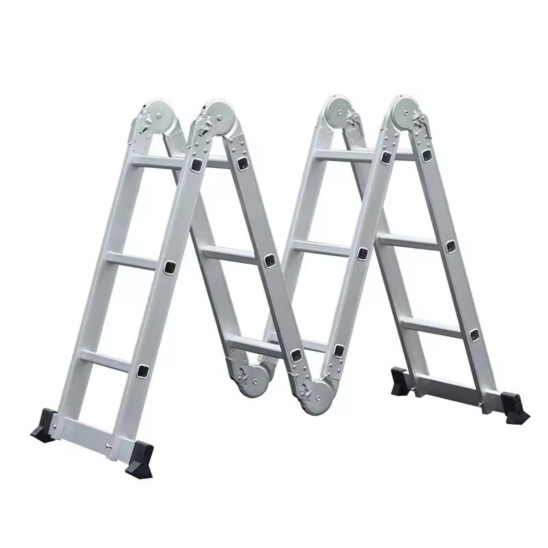 Folding Ladder Multi-function Aluminium Extension 8 in 1 Step Heavy Duty Combination aluminium ladder 4.7m