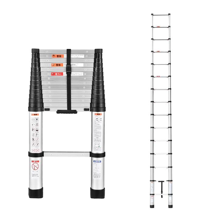 Loft Lightweight Telescopic Extension Christmas Tree Stand Ladders Portable Aluminum Made in China for Outdoor Graphic Design