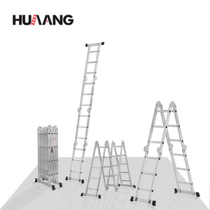 Folding Ladder Multi-function Aluminium Extension 8 in 1 Step Heavy Duty Combination aluminium ladder 4.7m