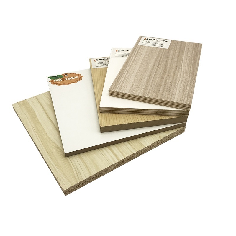 4x8 18mm MDF Particle Chip Board Melamine Paper Coated Laminated Boards