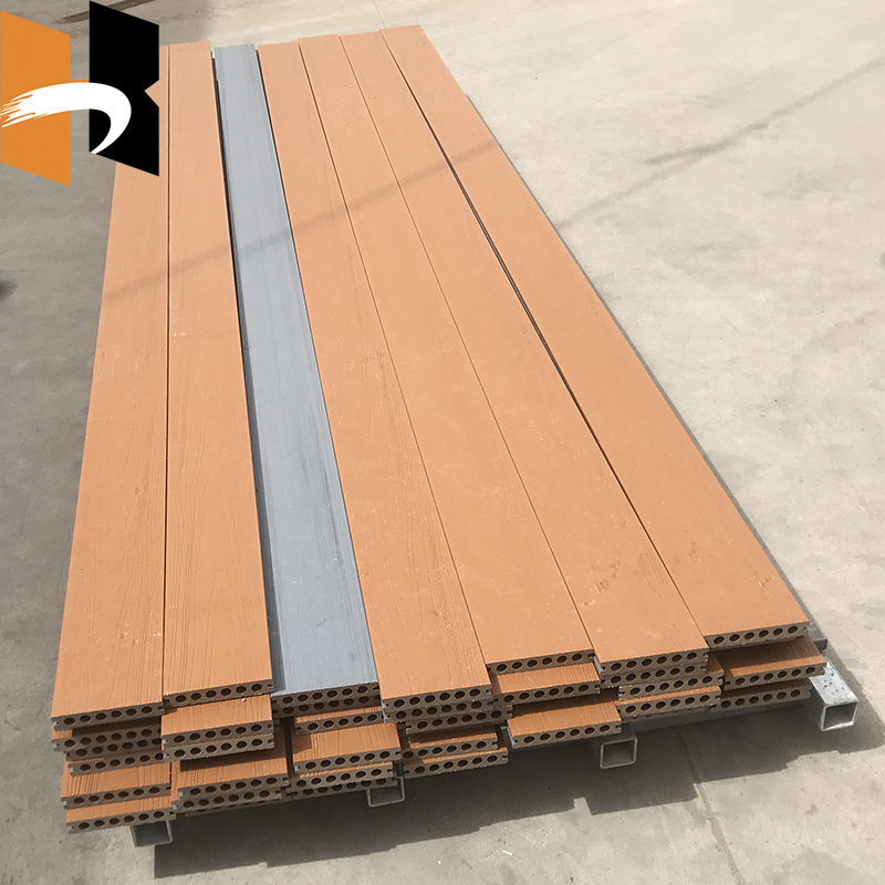 Decorative Co-Extrusion Wood Plastic Composite WPC Board Wall Panels