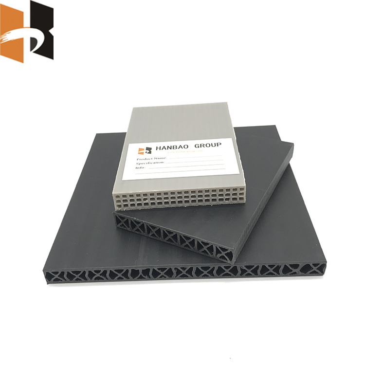 Construction Usage High Strength 18MM PP Hollow Plastic Formwork Board