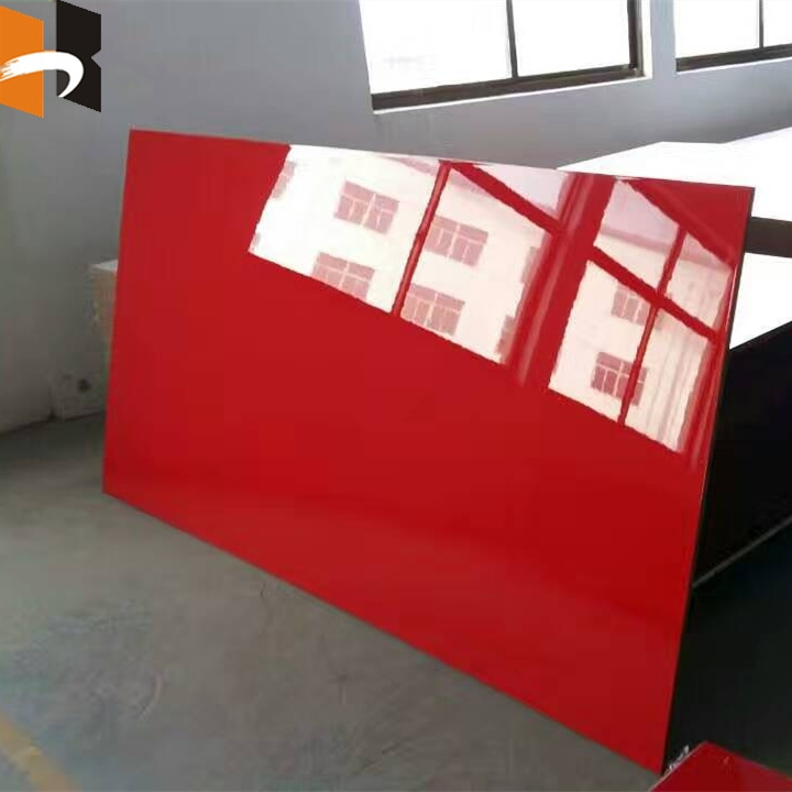 High Glossy Acrylic UV Coated Laminated Plastic PVC Plywood Sheet