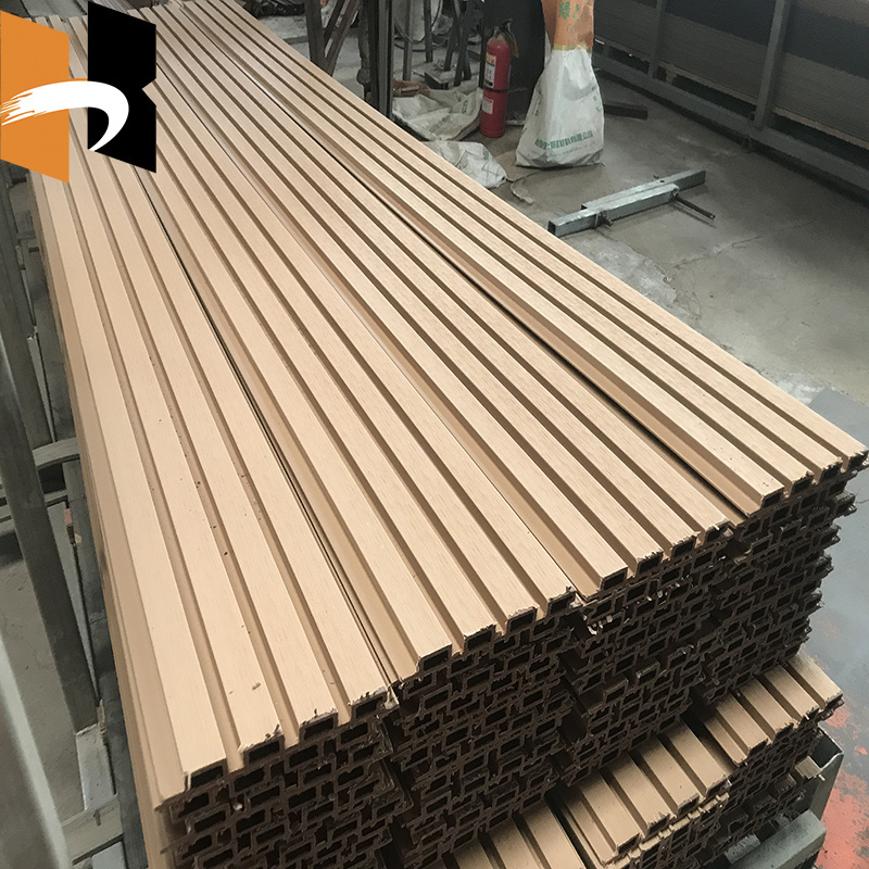 Decorative Co-Extrusion Wood Plastic Composite WPC Board Wall Panels