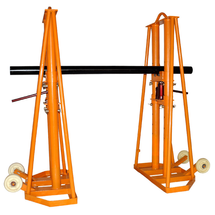 Trapezoid Cable Drum Stand Hydraulic Cable Reel Stand