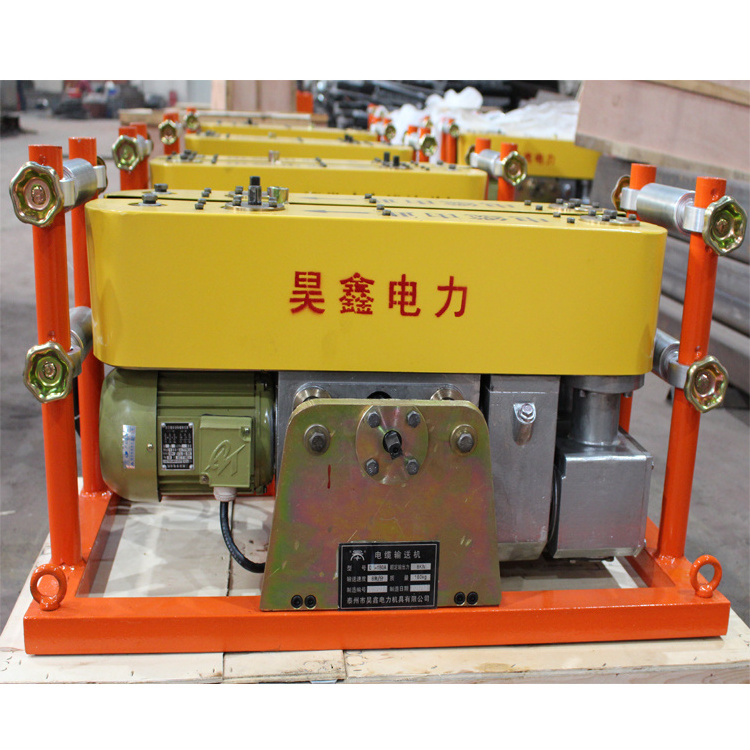 Good quality cable conveyor cable automatic feeding equipment for underground cable laying