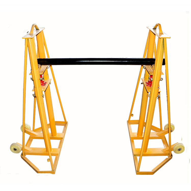 5ton Hydraulic Jack Stand Cable Drum Stand Cable Reel Stand