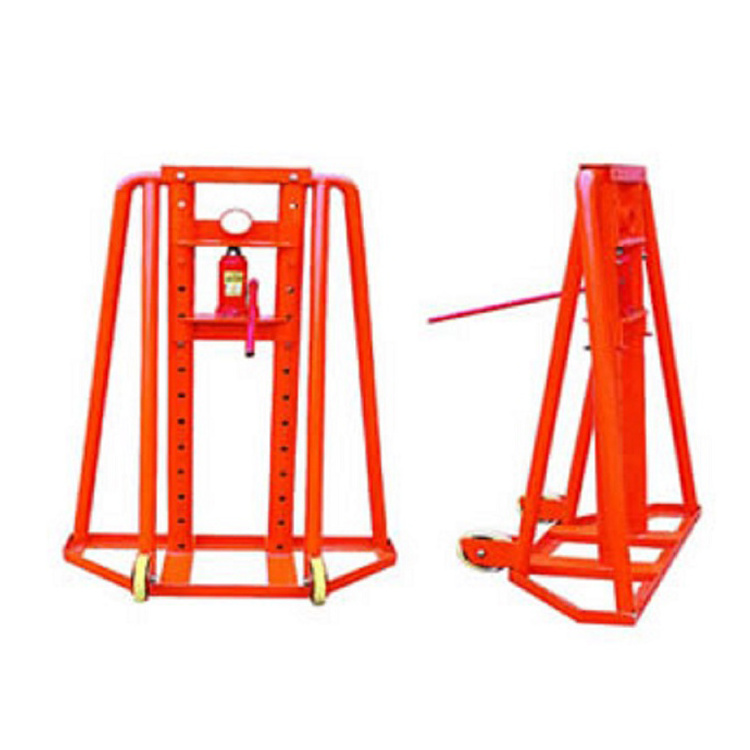 Trapezoid Cable Drum Stand Hydraulic Cable Reel Stand