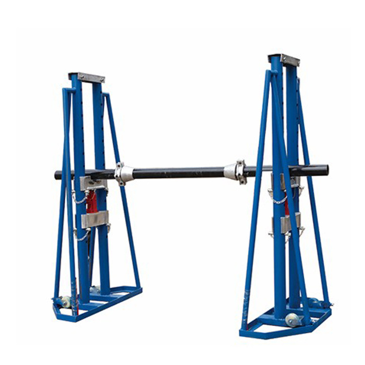 5ton Hydraulic Jack Stand Cable Drum Stand Cable Reel Stand