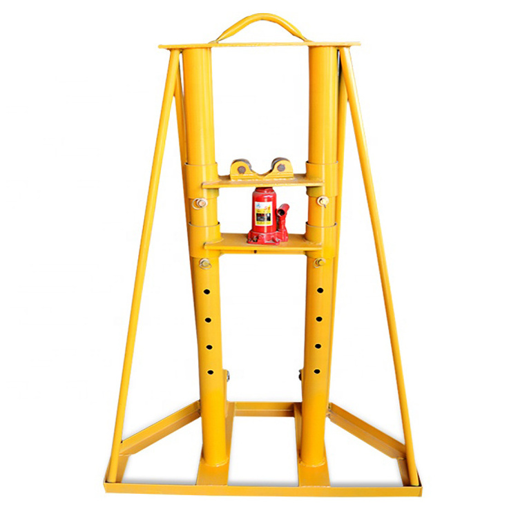 Trapezoid Cable Drum Stand Hydraulic Cable Reel Stand