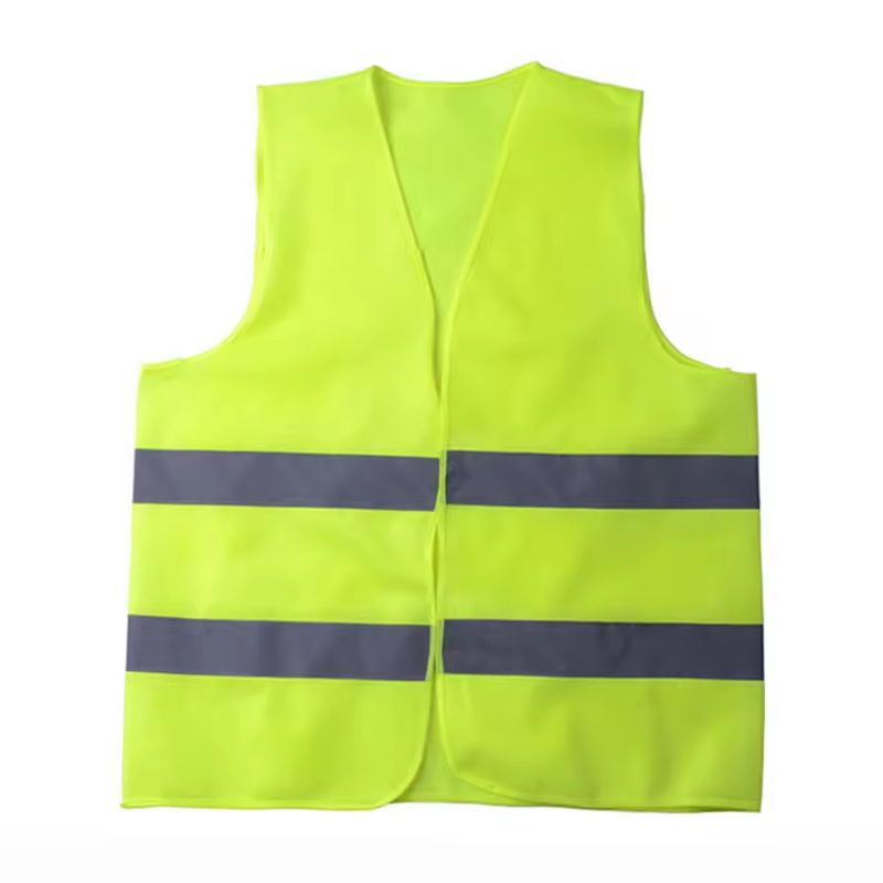 HBC Hot Sale Factory Direct Security Clothing Polyester Mesh hi viz Night Running Construction Safety Vest Reflective with Logo