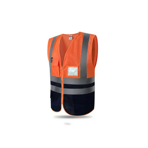 HBC Work Cycling Runner Surveyor Volunteer Yellow Reflective High Visibility Men Women Silver Strip Safety Reflector Vest