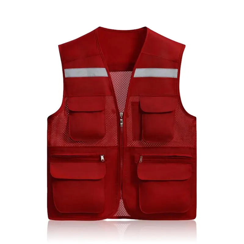 HBC Orange Green Black Safety Reflective Reflector Vest for Trailer Work Suits Safety Industrial Uniforms Safety Vest