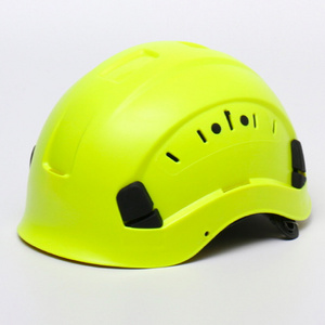 HBC factory security flame retardant industrial construction Adults Climbing Helmet worker safety helmet with visor and ear muff