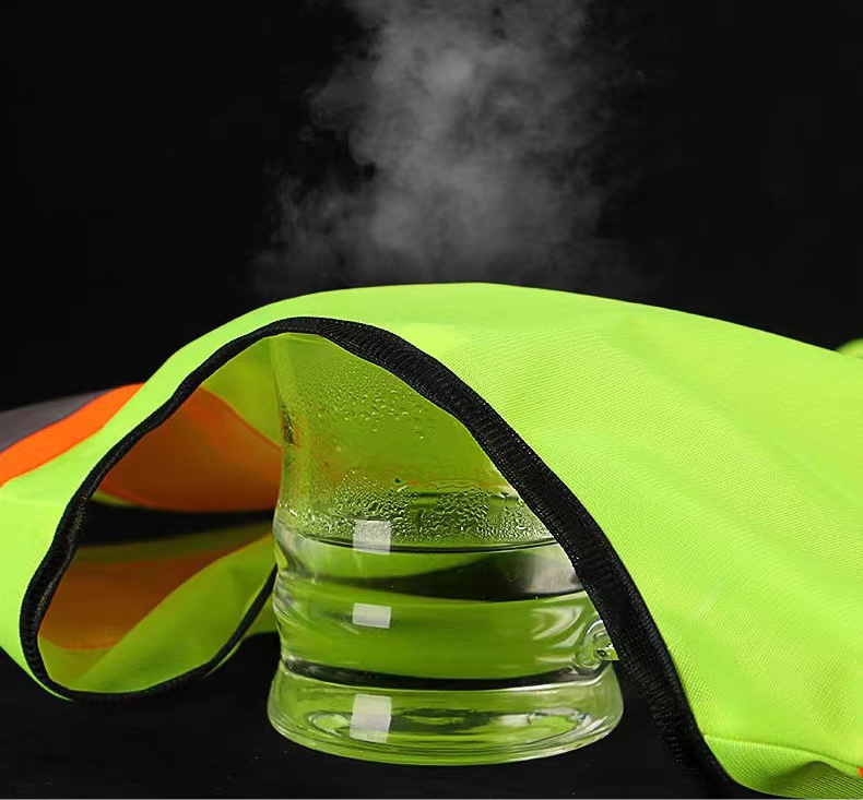 Wholesale reflective  construction reflective vest safety protective clothing construction reflective muti pockets hi vis vest