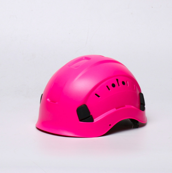 HBC factory security flame retardant industrial construction Adults Climbing Helmet worker safety helmet with visor and ear muff