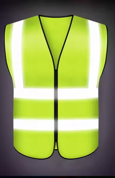 HBC Cheap High Visibility Security Clothing for running Polyester hi viz Work Road Construction Safety Vest Reflective with logo