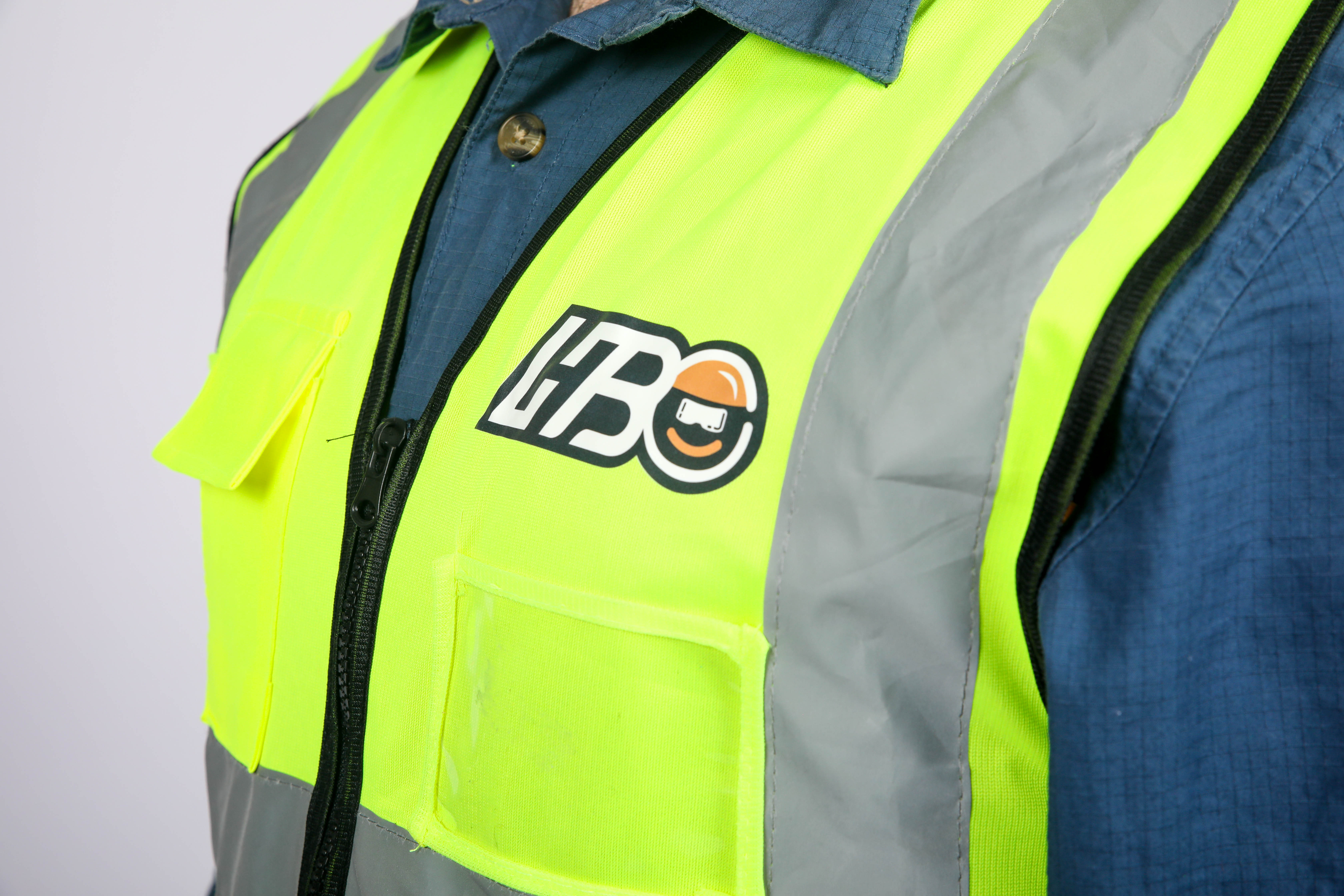 HBC Factory Security Safty Jackets High Viz Reflective Vest Construction Reflector Safety Vest