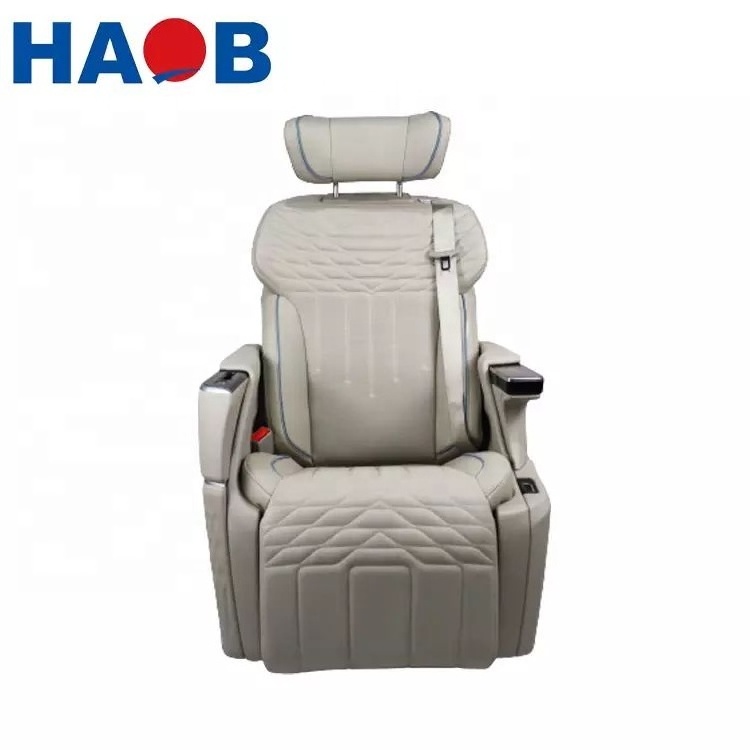 Haobang VIP electric heating massage swivel car seats for tuning RV MPV VAN interior Carnival sienna sprinter hiace v250 metris