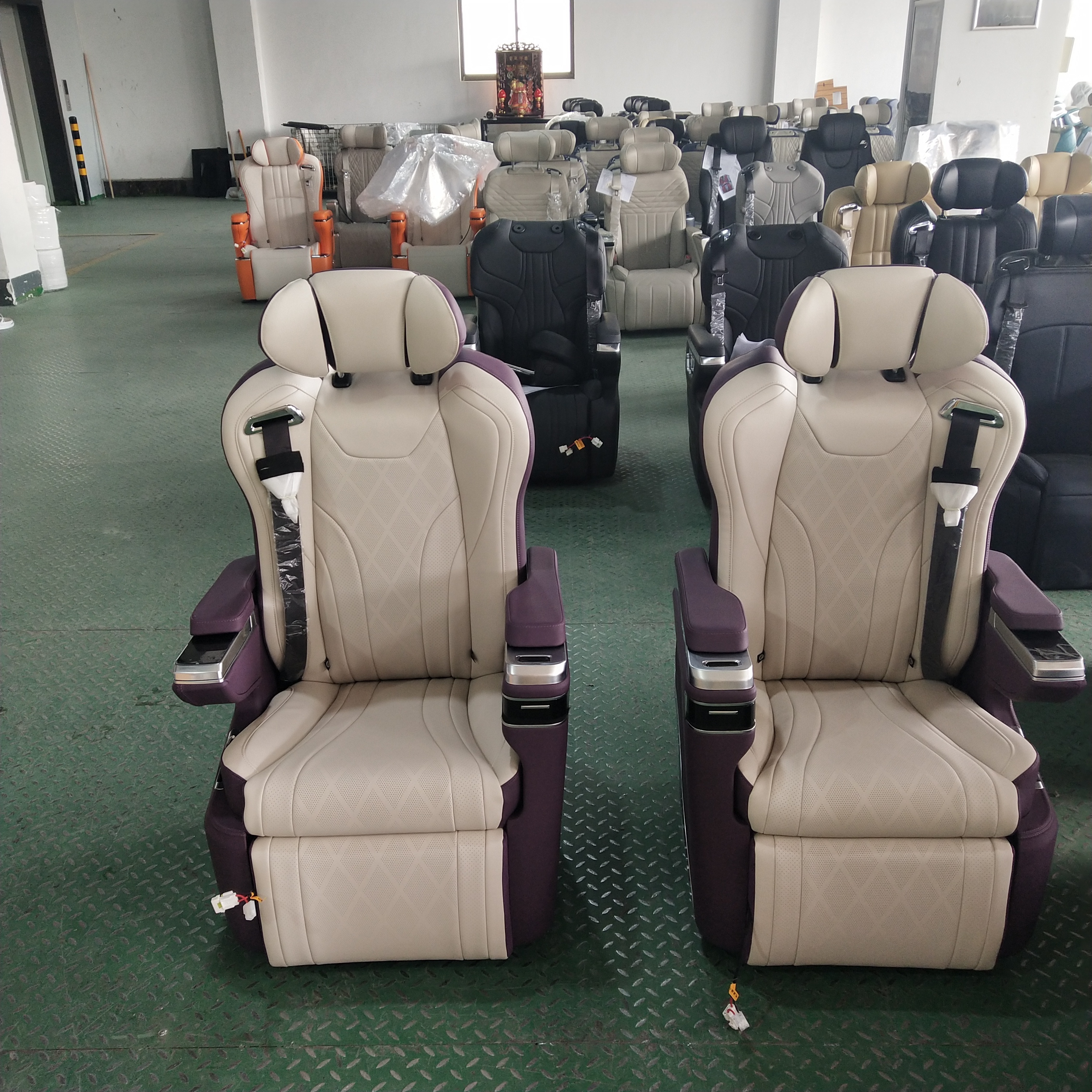 Haobang Hight Quality Oem Auto Vip Rv Single Chair Passenger Bus Seats FOR LUXURY VAN