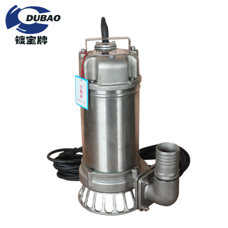 Good Quality stainless steel centrifugal pump Submersible sewage suction pump