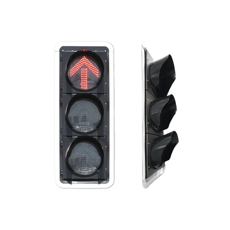 Good quality 100mm 200mm 300mm Full  Screen  Round Square traffic light counter