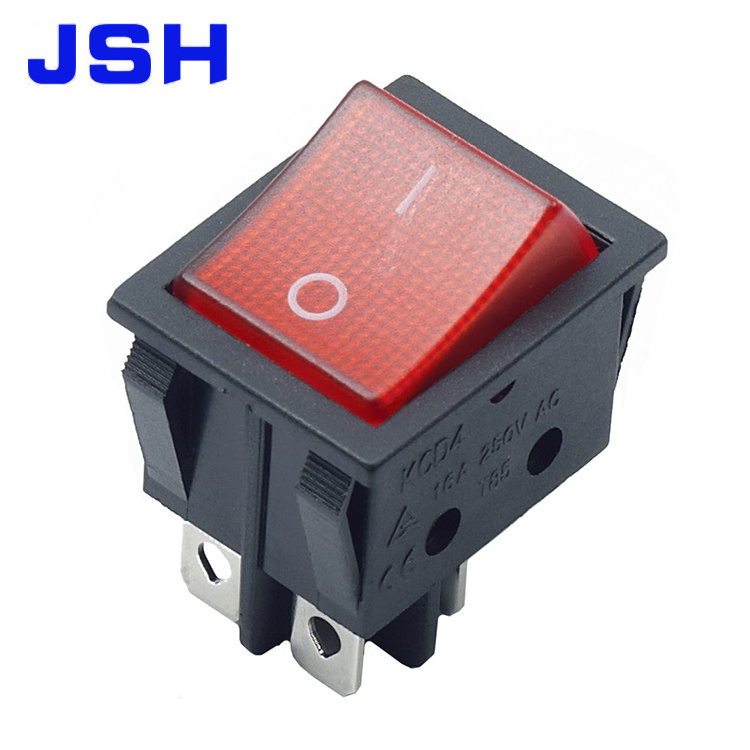 3 pin spst rocker switch waterproof 10(3)a 250vac t105 illuminate rocker switch on off panel mount kcd3 light boat rocker switch