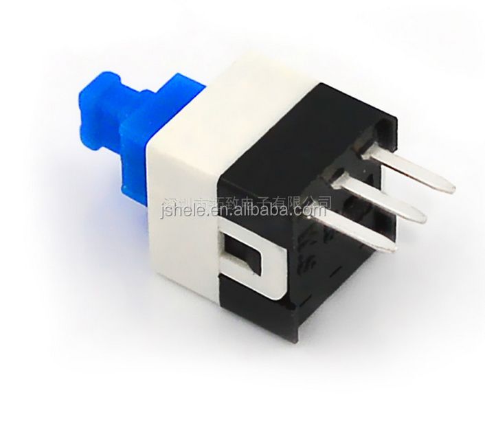 6 pin push button switch 7*7 lock & non-lock